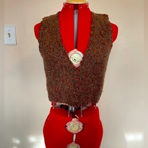 Evan Picone Hand knitted sweater vest